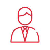 Employee privileges icon