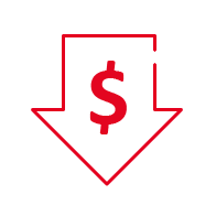 Preferential prices icon