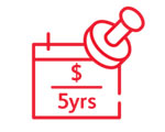 Guaranteed renewal and fixed premium rate for every 5 years