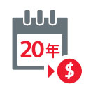 「寫意人生」入息計劃 - 只需一筆過繳付保費可享長達20年的每月退休入息